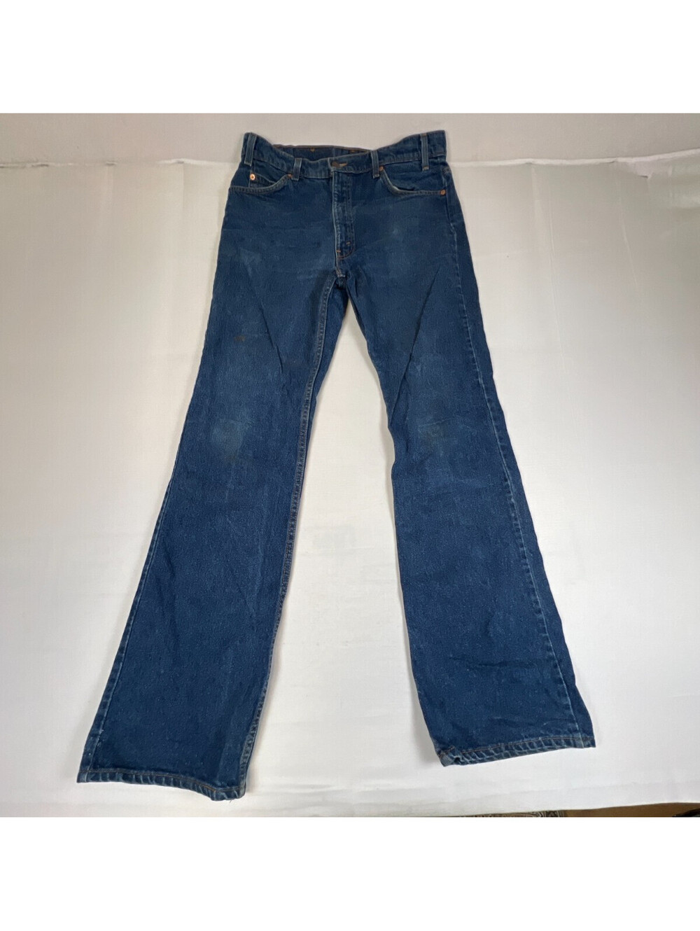 Vintage Levi's 517 Mens 36x36 Blue Denim Made in USA Boot Cut Jeans